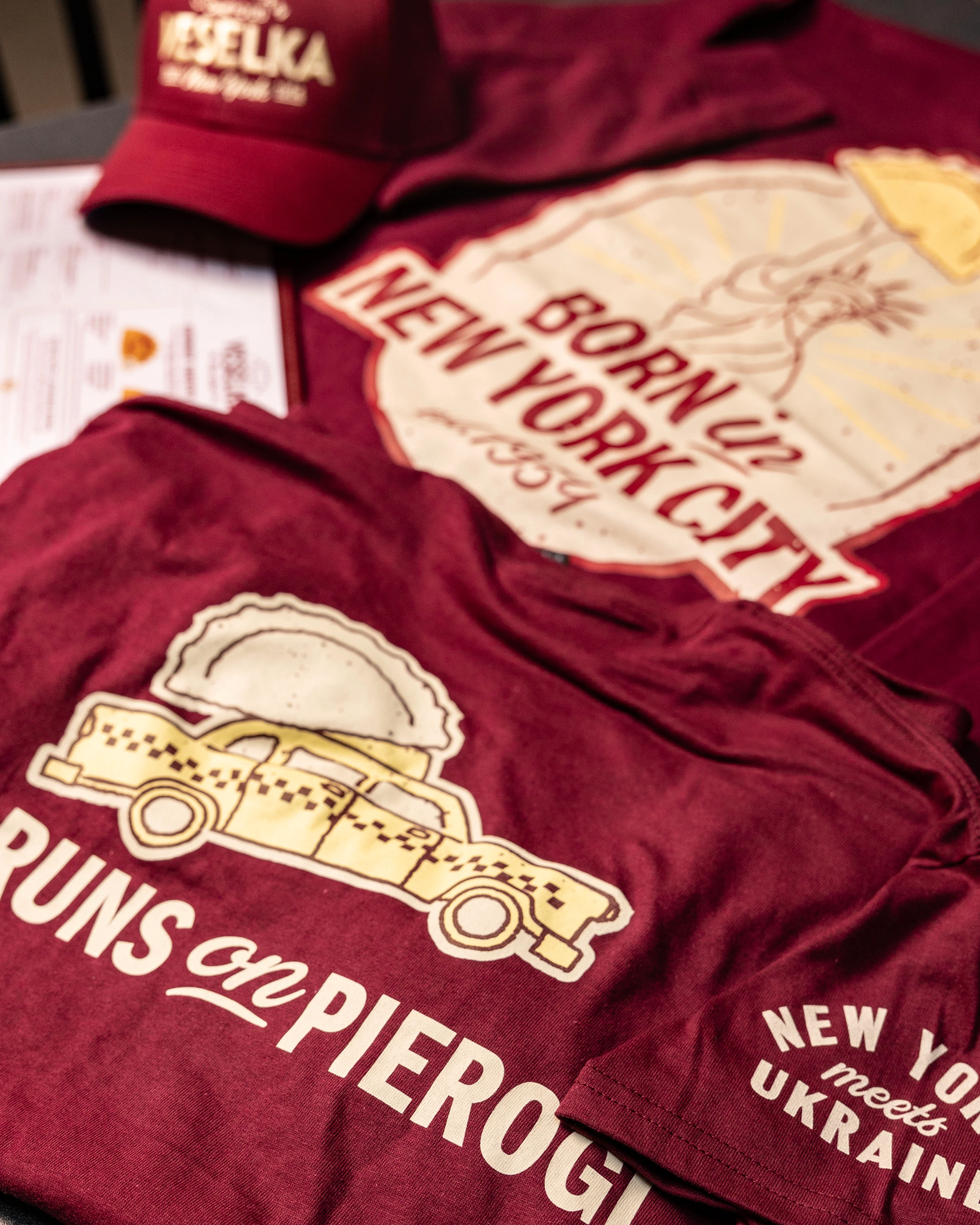 Veselka Burgundy T-Shirt - Image 3
